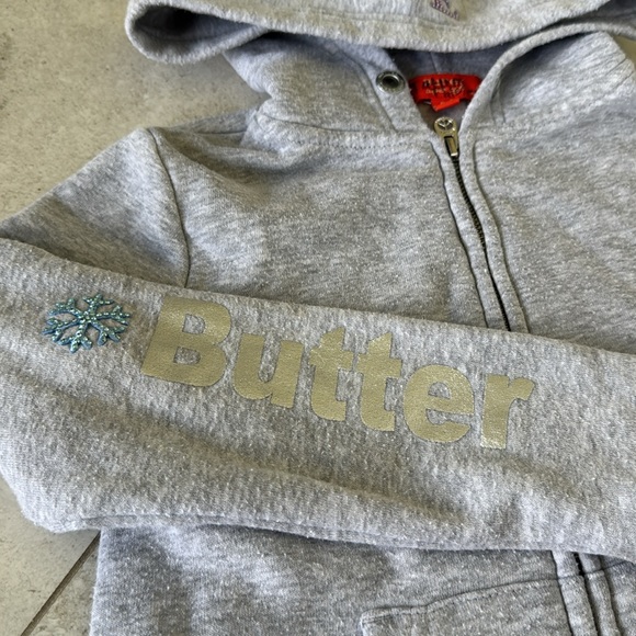 BUTTER
Winter Emoji Burnout Fleece Zip Hoodie - Picture 11 of 12